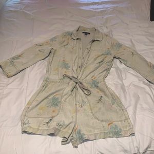 Go to Romper with built in waist belt